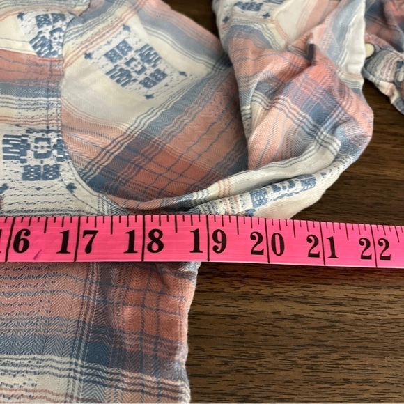 AE  vintage boyfriend shirt Aztec M - Picture 6 of 8